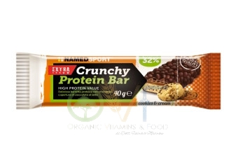 Named Linea Nutrizione Sportivi Crunchy Protein Bar Barretta Cookies&Cream 40 g