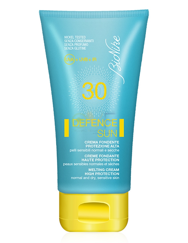 BioNike Linea Defence Sun SPF30 Crema Solare Fondente Pelli Sensibili 50 ml