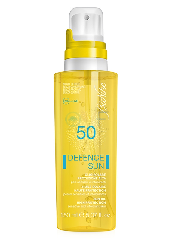 BioNike Linea Defence Sun SPF50 Olio Spray Corpo Pelli Sensibili 150 ml