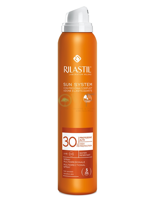 Rilastil Linea Sun System PPT SPF30 Spray Multidirezionale Elasticizzante 200 ml