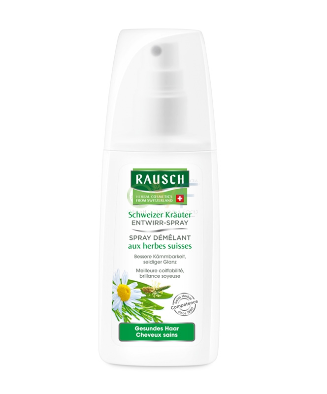 Rausch Linea Capelli Sani Spray Districante Delicato alle Erbe Svizzere 200ml