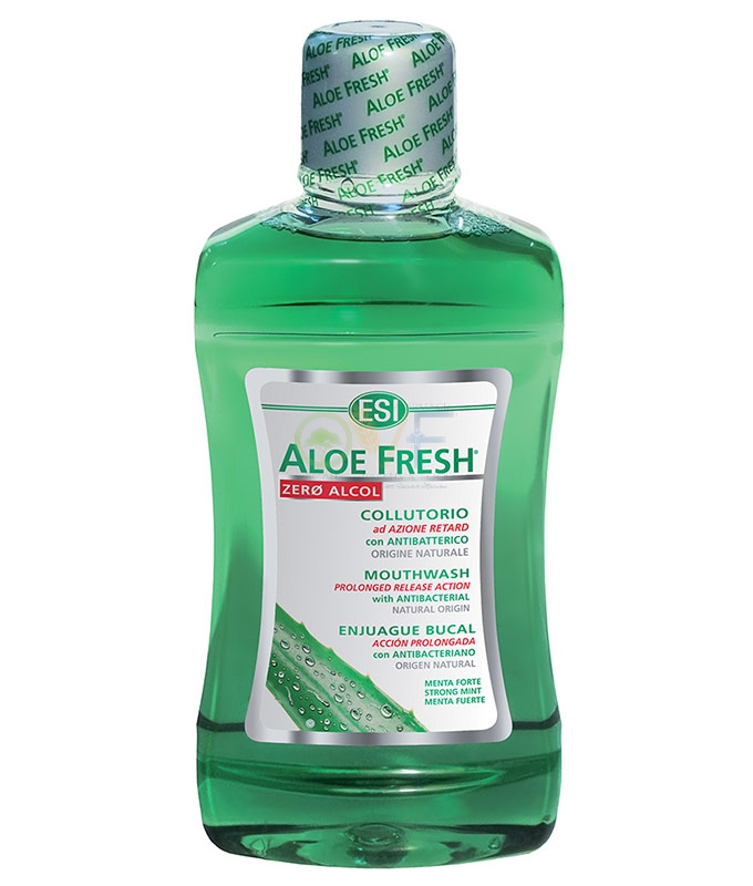 Esi Linea Igiene Orale Aloe Fresh Collutorio Retard Menta Forte No Alcool 500ml
