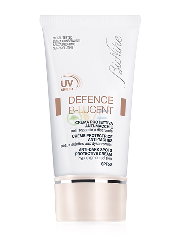 BioNike Linea Defence B-Lucent Anti-Macchia SPF50 Crema Protettiva UV 40 ml