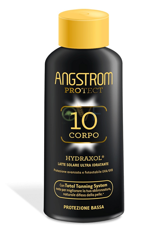 Angstrom Linea Protect Hydraxol Corpo SPF10 Latte Solare Ultra Idratante 200 ml