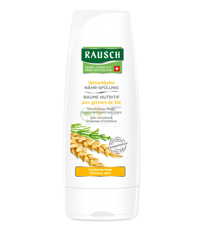Rausch Linea Capelli Secchi Balsamo Nutriente al Germe di Frumento 200 ml