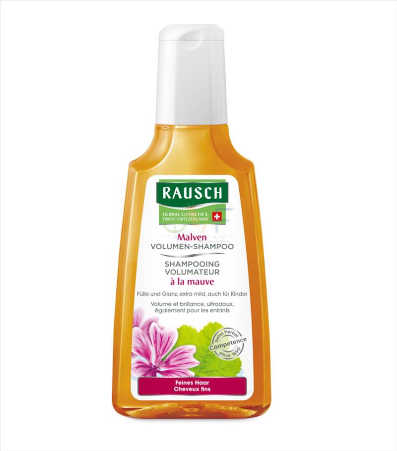 Rausch Linea Capelli Sottili Shampoo Volumizzante Malva e Fiori di Tiglio 200 ml