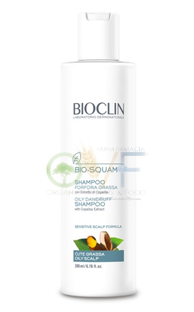 Bioclin Linea Capelli Bio-Squam Shampoo Forfora Grassa Cute Sensibile 200 ml