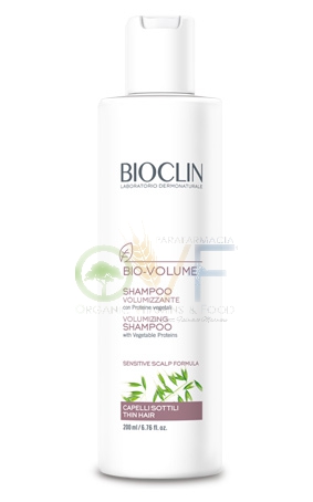 Bioclin Linea Capelli Sottili Bio-Volume Shampoo Idratante Quotidiano 200 ml
