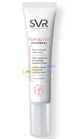 SVR Linea Topialyse Palpebral Trattamento Lenitivo Occhi Pelli Irritabili 15 ml
