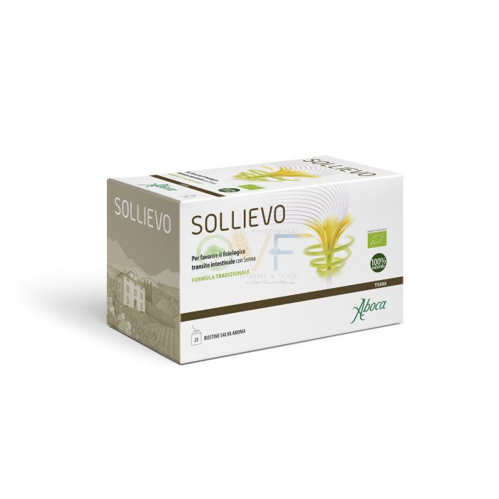 Aboca Linea Intestino Sano Sollievo Bio Tisana Integratore Alimentare 20 Filtri