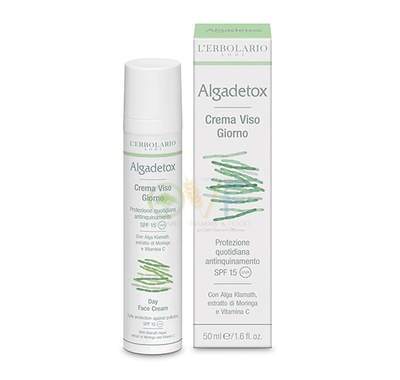 L'Erbolario Linea Algadetox Purificante Crema Viso Giorno Protettiva  50 ml