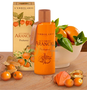 L'Erbolario Linea Accordo Arancio Frizzante Tonificante Profumo Lui e Lei 50 ml