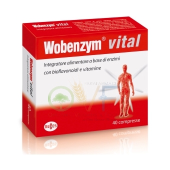 Named Linea Articolazioni Sane Wobenzym Vital Integratore 40 Compresse