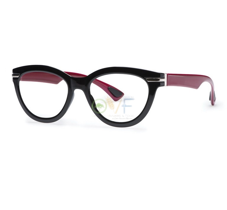 Mast Linea Twins Optical Platinum Vamp Nero/Rosso +3,50 Occhiali