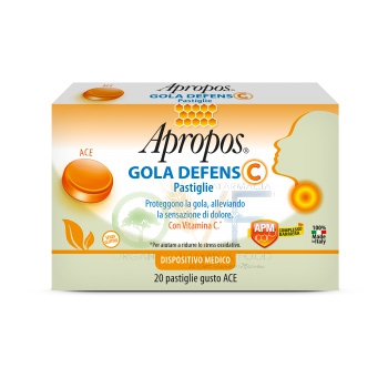 Apropos Linea Dispositivi Medici Gola Defens C 20 Pastiglie Gusto ACE