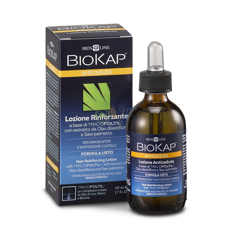 Bios Line Linea BioKap Anticaduta Capelli Sani e Forti Lozione Rinforzante 50 ml