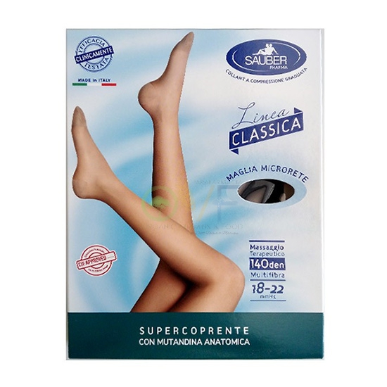 Sauber Linea Dispositivi Medici Classic Collant Supercoprente 140 Den tg IV Cioc