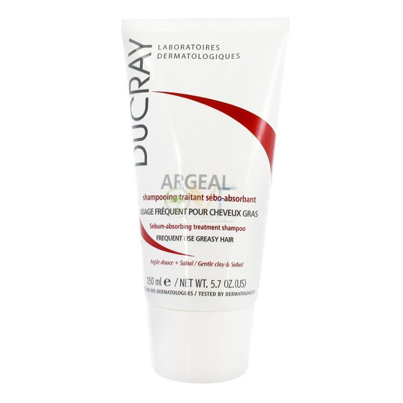 Ducray Linea Capelli Grassi Argeal Shampoo Riequilibrante Normalizzante 150 ml