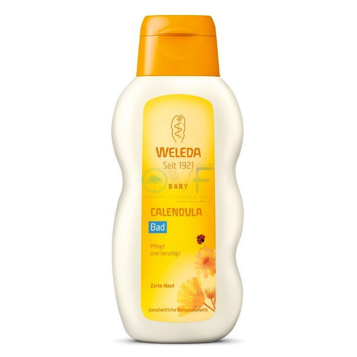Weleda Linea Baby Calendula Bagno Trattamento Rasserenante Corpo e Capelli 200ml