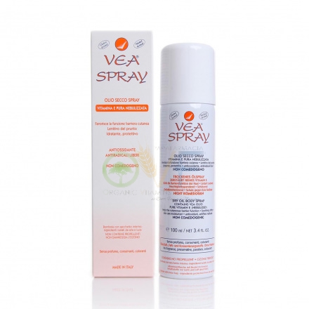 VEA Linea Pelli Sensibili Olio Secco SprayVitamina E Pura Nebulizzata 50 ml