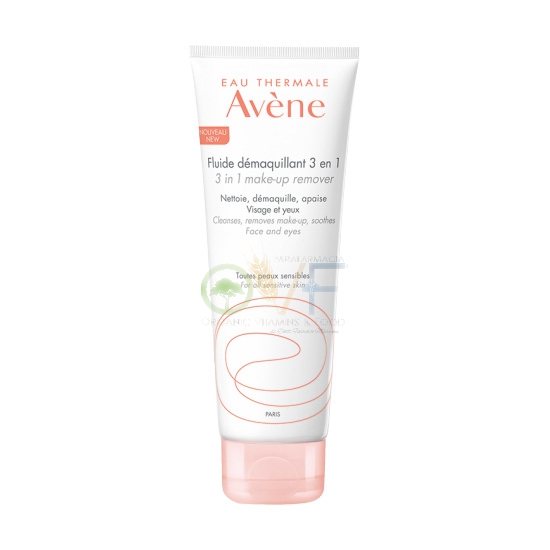 Avene Linea Trattamenti Essenziali Fluido 3 in 1 Detergente Struccante 200 ml