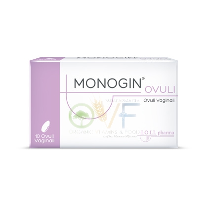 Lo.Li.Pharma Linea Dispositivi Medici Benessere Donna Monogin 10 Ovuli Vaginali
