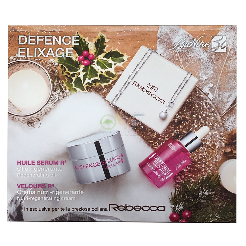 BioNike Linea Elixage Cofanetto Crema Velours + Huile Lifting + Collana Rebecca
