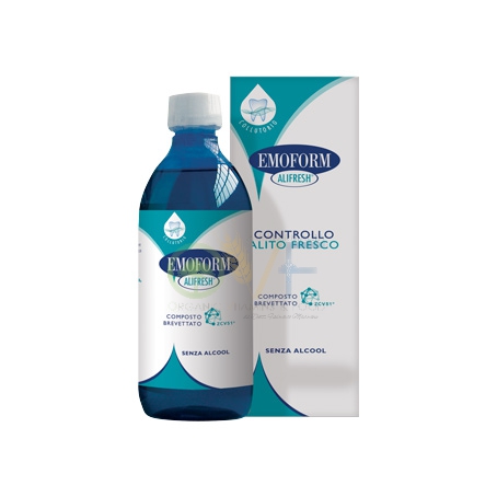Polifarma Linea Igiene Dentale Quotidiana Emoform Alifresh Collutorio 300 ml