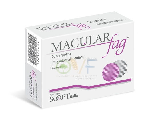 Sooft Italia Linea Salute Occhi Macular Fag Integratore Alimentare 20 Compresse
