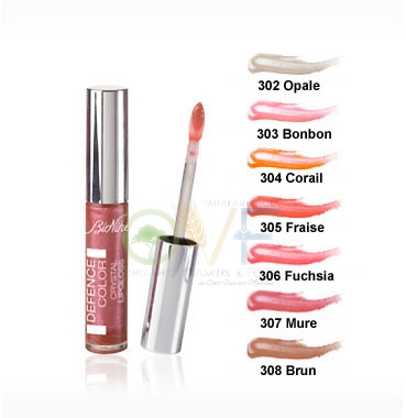 Bionike Linea Defence Color Crystal Lipgloss Lucidalabbra Colorato 307 Mora