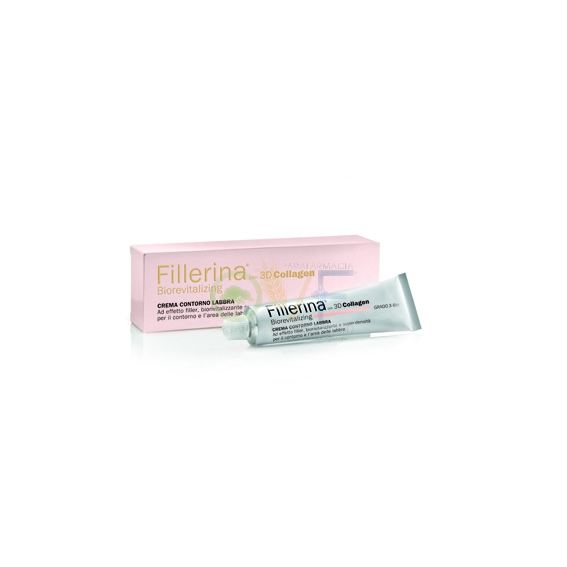 Labo Linea Fillerina Biorevitalizing 3D Collagen Crema Labbra Grado3 Bio 15 ml