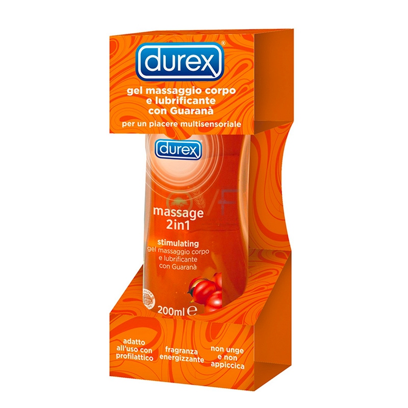 Durex Linea Lubrificanti Stimulating Gel Massage 2 in 1 Gel Intimo 200 ml