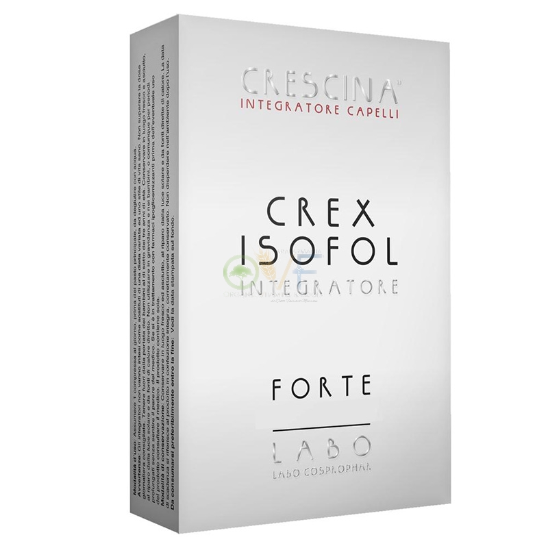 Crescina Linea Crex Isofol Integratore Alimentare Capelli Uomo 30 Compresse