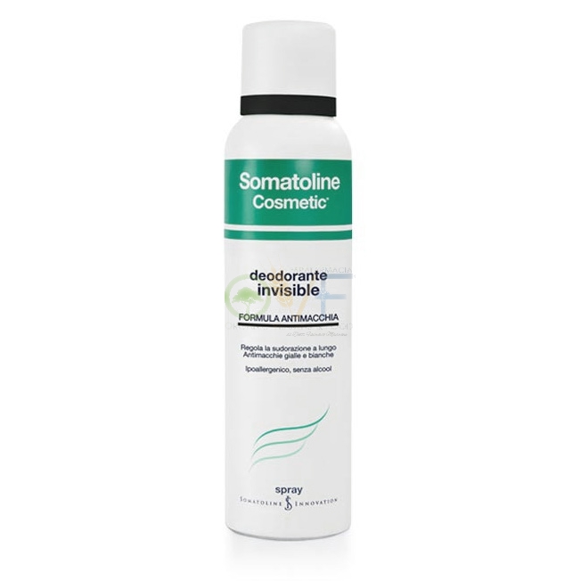 Somatoline Cosmetic Linea Corpo Deodorante Invisibile Spray Anti-Macchia 150 ml