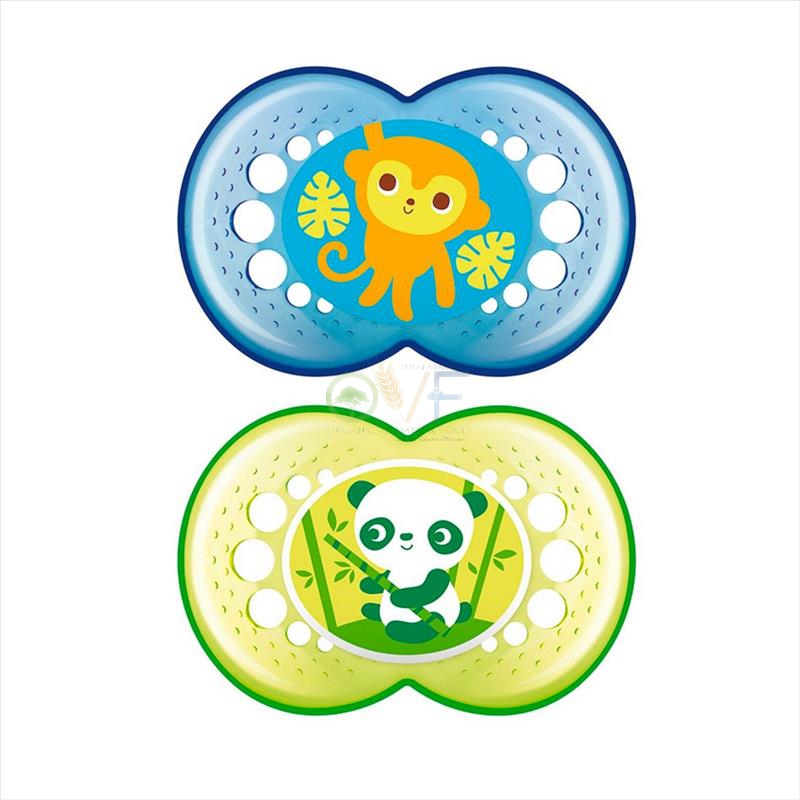 MAM Linea Benessere Bambini Original Jungle Succhietto Silicone 6+ Mesi