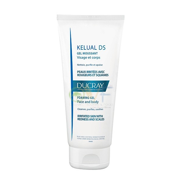 Ducray Linea Riequilibrante Kelual DS Gel Detergente Pelli Irritate 200 ml