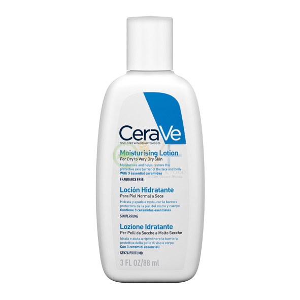 CeraVe Linea Trattamento Idratante Moisturizing Lotion Lozione Protettiva 88 ml