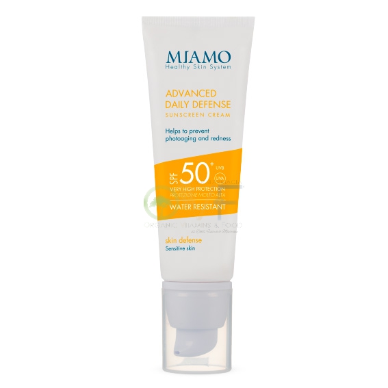 Miamo Linea Solare SPF50+ Advanced Daily Defense Sunscreen Cream Crema 50 ml