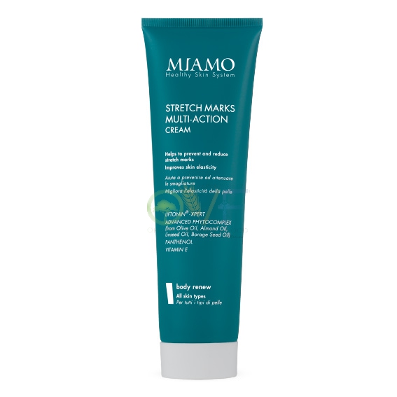 Miamo Linea Body Stretch Marks Multi-Action Cream Crema Corpo Smagliature 150 ml