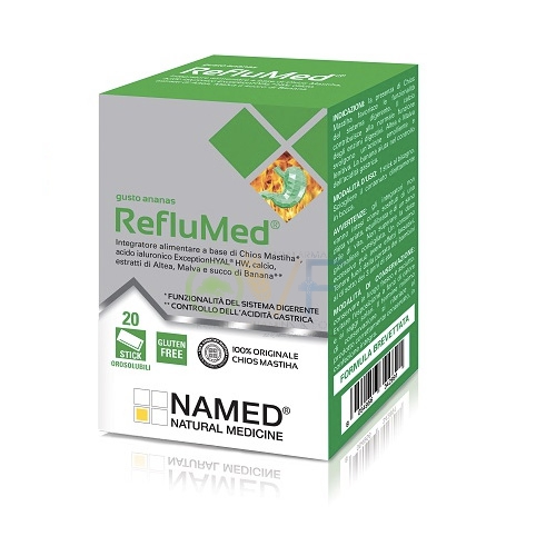 Named Linea Stomaco Sano Reflumed Integratore Alimentare 20 Buste Stick