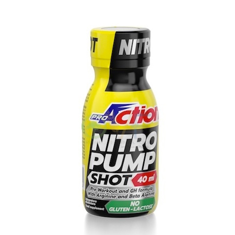 ProAction Linea Energia Intensa Nitro Pump Shot Integratore Alimentare 40 ml