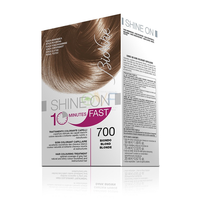 BioNike Linea Colorazione Shine ON Fast Trattamento 10 Minuti 700 Biondo