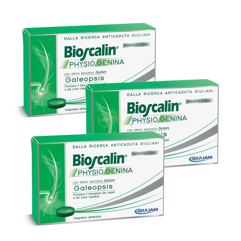 Bioscalin Linea Physiogenina Galeopsis Anticaduta Integratore 30+30+30 Compresse