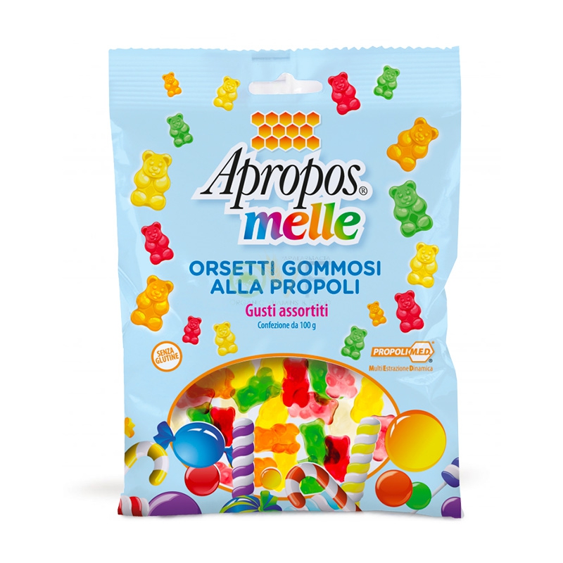Apropos Linea Protezione Inverno Melle Orsetti Gommosi Propoli 100 g
