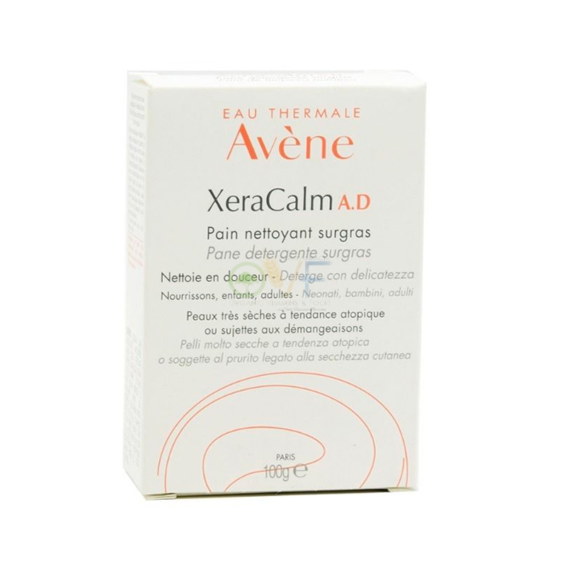Avene Linea Xeracalm A.D. Pane Detergente Pelli Secche con Prurito 100 g