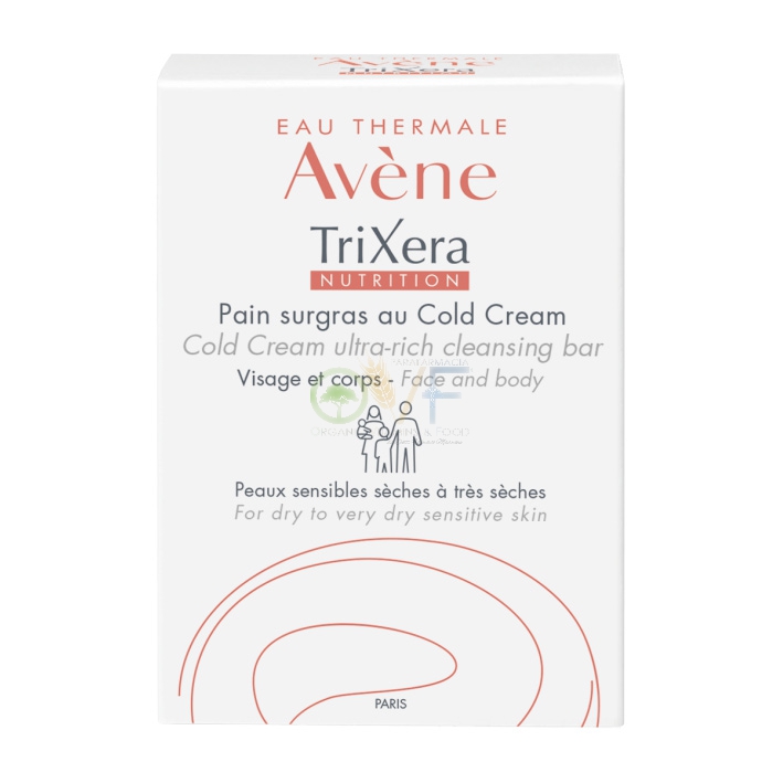Avene Linea Trixera Nutrition Pane Detergente Senza Sapone Pelli Secche 100 g