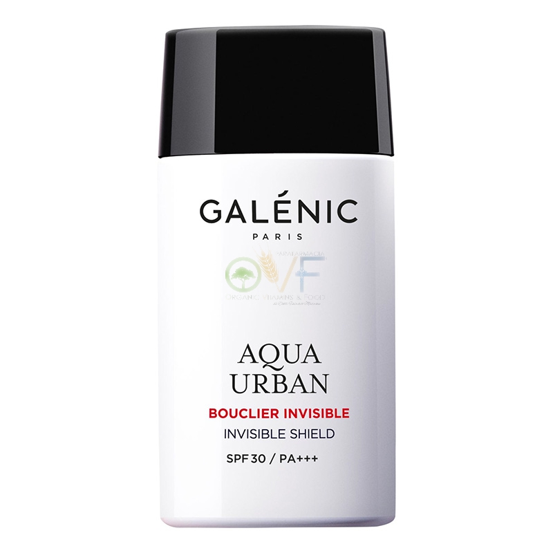 Galenic Linea Aqua Urban Bouclier Invisible SPF30 Fluido Protettivo Viso 40 ml
