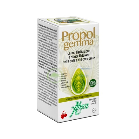 Aboca Linea Dispositivi Medici Cavo Orale Propolgemma Bambini 45 Compresse Oros