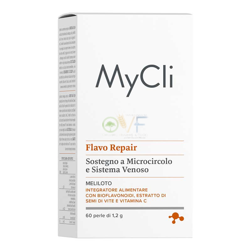 MyCli Linea SuPlus Microcircolo Flavo Repair Integratore Alimentare 60 Capsule
