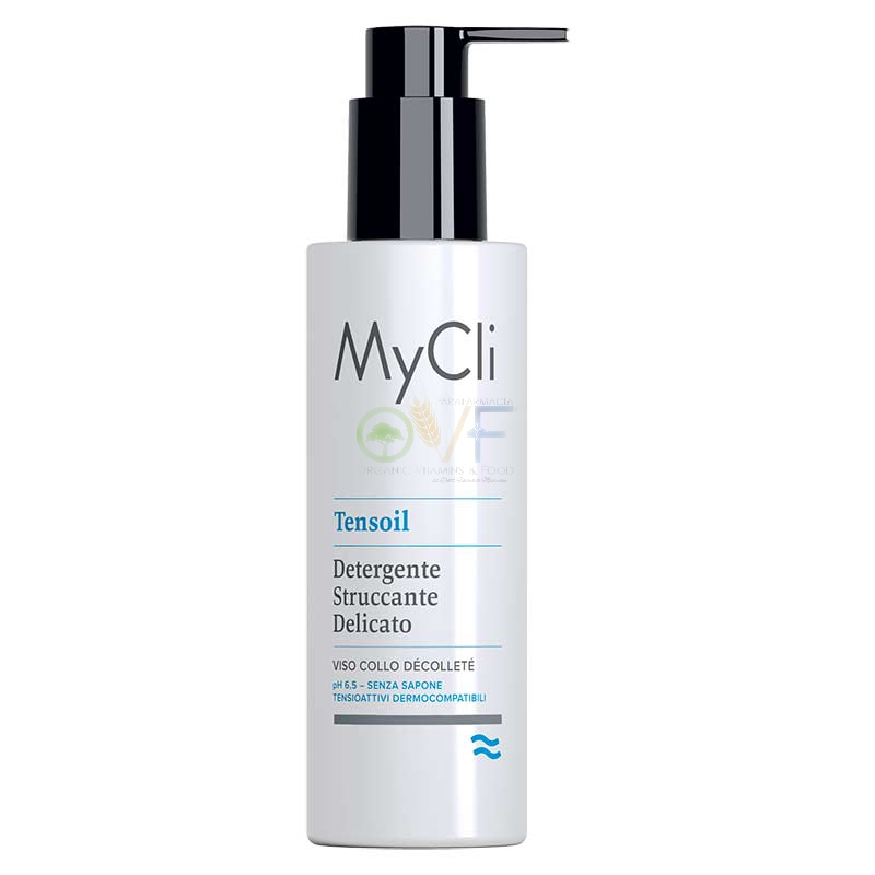 MyCli Linea Tensoil Detergente Struccante Delicato Viso Collo e Dcollet 200 ml